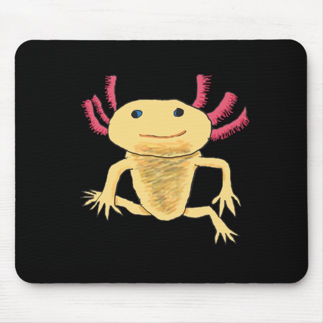 Axolotl Mousepad (Vorne)