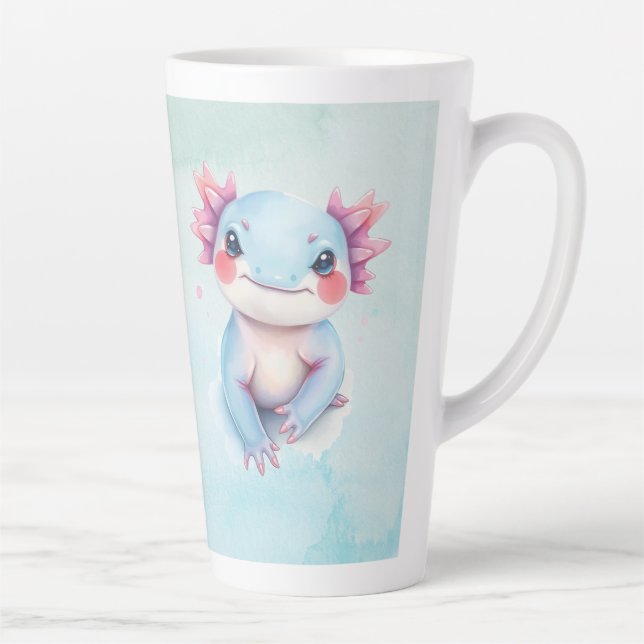 Axolotl (passendes Journal verfügbar) Milchtasse (Rechts)