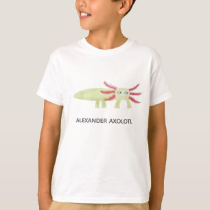 Axolotl Personalisiert T-Shirt