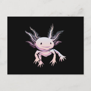 Axolotl Postkarte