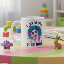Axolotl Questions, Axolotl Kawaii Pink