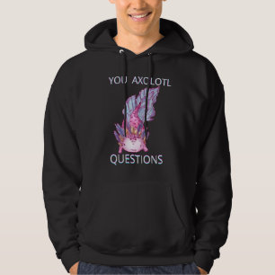 Axolotl Questions Plush Hoodie