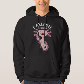 Axolotl Questions Puns Kinder Hoodie