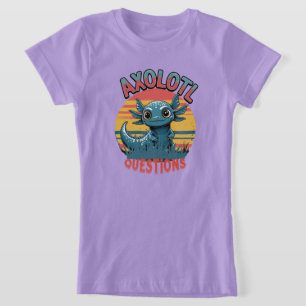 "AXOLOTL QUESTS - Retro Graffiti Vibes" T-Shirt