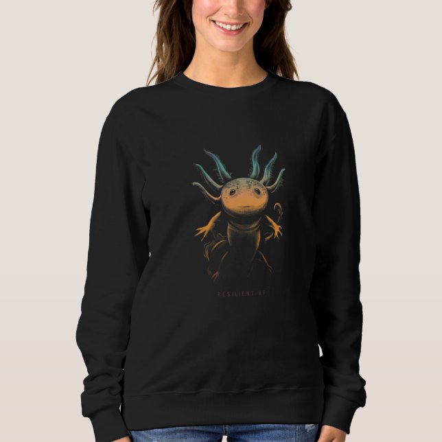 AXOLOTL Resilient A F Sweatshirt (Vorderseite)
