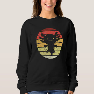 Axolotl Retro-Stil Vintage Sweatshirt