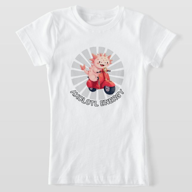 Axolotl Scooter T-Shirt (Ablage )
