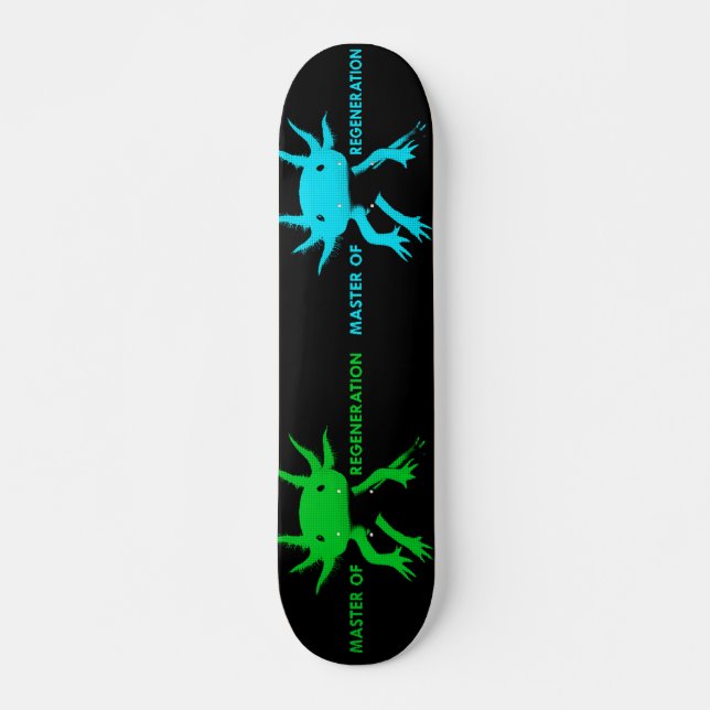 axolotl skateboard (Vorne)