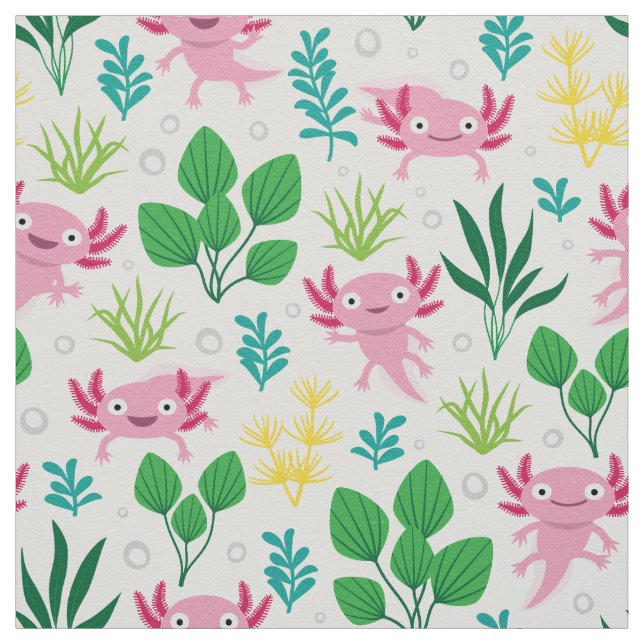 Axolotl Stoff (Muster)