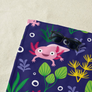 Axolotl Strandtuch