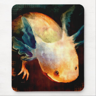 Axolotl Sun Mousepad