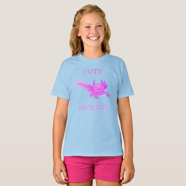 Axolotl T-Shirt (Vorne ganz)