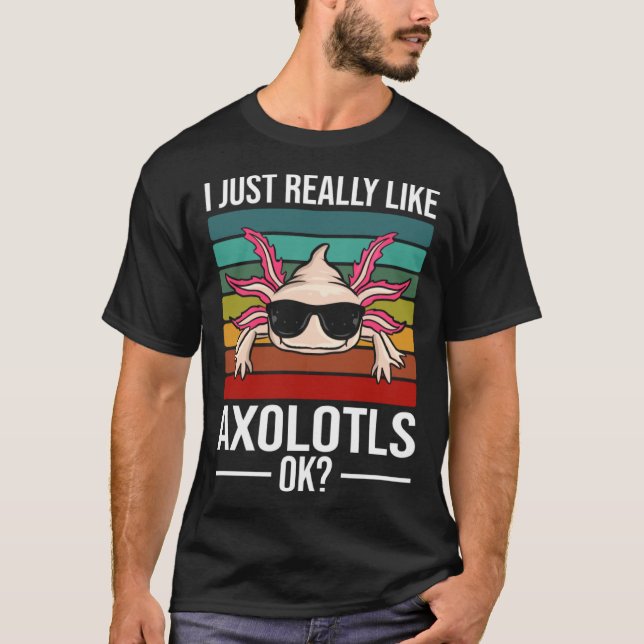 Axolotl T-Shirt (Vorderseite)