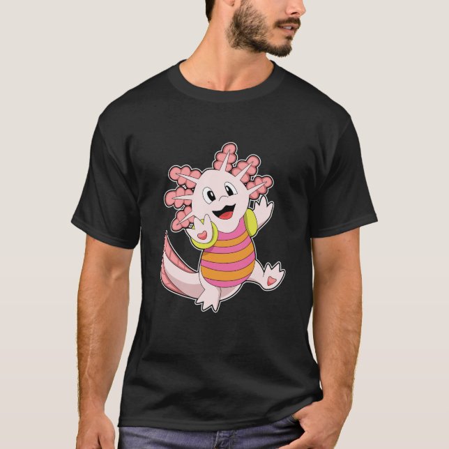 Axolotl T-Shirt (Vorderseite)
