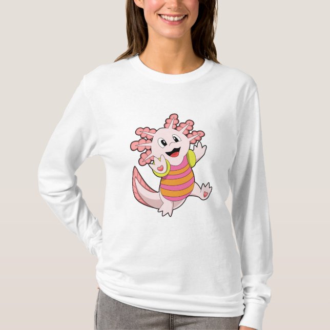 Axolotl T-Shirt (Vorderseite)
