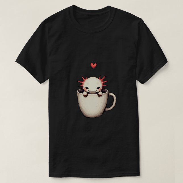 Axolotl T-Shirt (Design vorne)