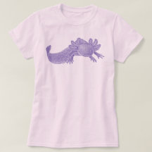 Axolotl-T-Shirt - PURPUR