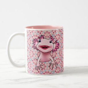 Axolotl-Tasse Zweifarbige Tasse