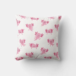Axolotl Throw Pillow Kissen