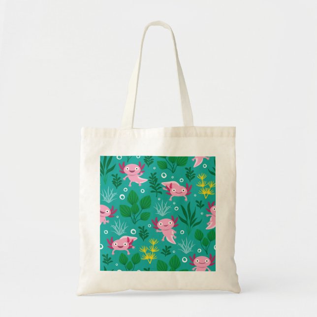 Axolotl Tote Bag Tragetasche (Vorne)