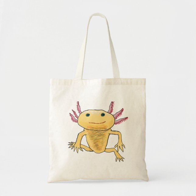 Axolotl Tragetasche (Vorne)