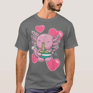Axolotl Valentinstag T-Shirt