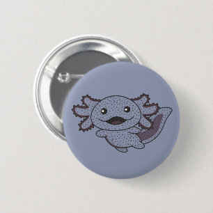 Axolotl verschiedene Arten von Axolotls Sweet Anim Button