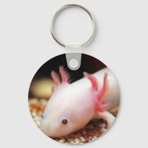 Axolotl Weißling Schlüsselanhänger