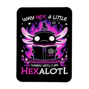 Axolotl Witching Hour - Salamandre Magnet