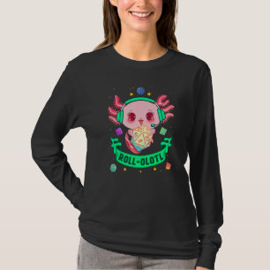Axolotl Würfel für Drachen D20 Rpg Gamer Fantasy G T-Shirt