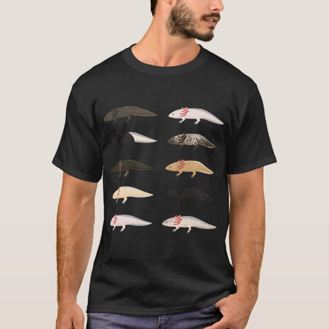 Axolotls 2 T-Shirt (Vorderseite)