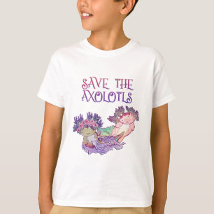 Axolotls, Axolotl, Salamander gerettet T-Shirt
