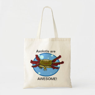 Axolotls sind fantastische Blasen (wilde Art)! Tragetasche