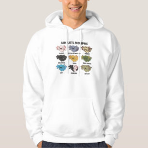 Axolotls von den süßen Tieren der Welt Axolotl Hoodie