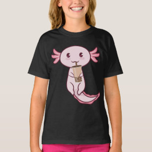 Axolots Lover Pet Animal Axolotl Bubble Tee Kawaii
