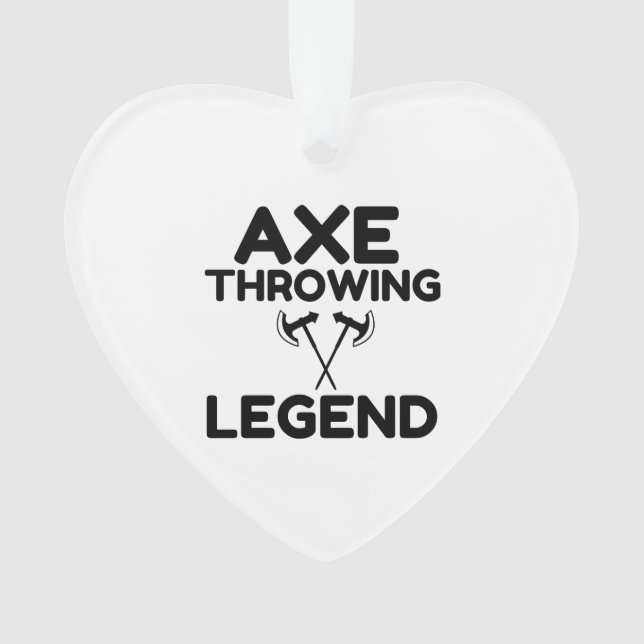 AXTWURF LEGENDE ORNAMENT (Vorderseite)