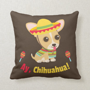 Ay-Chihuahua-Hundemexikanisches Kissen
