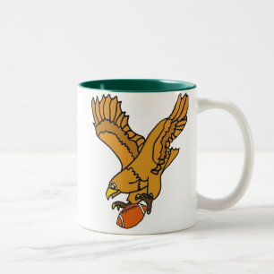 AY-, Eagles und Fußball-Tasse Zweifarbige Tasse