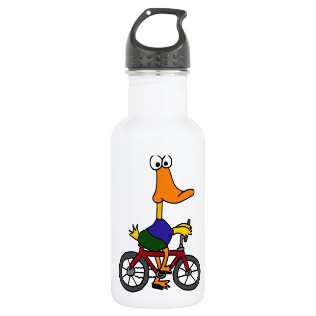 AY-, Enten-Reitfahrrad Trinkflasche (Vorderseite)