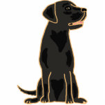 AY-, schwarze Labrador-Cartoon-Foto-Skulptur Freistehende Fotoskulptur<br><div class="desc">Wunderbare schwarze Labrador-HundeCartoon-Fotoskulptur.  Er ist voll von der Persönlichkeit und und von einer großen Geschenkidee niedlich.  Schafft auch kundenspezifische Cartoons der Haustiere.  Senden Sie einfach eine Mitteilung durch den Speicher.</div>