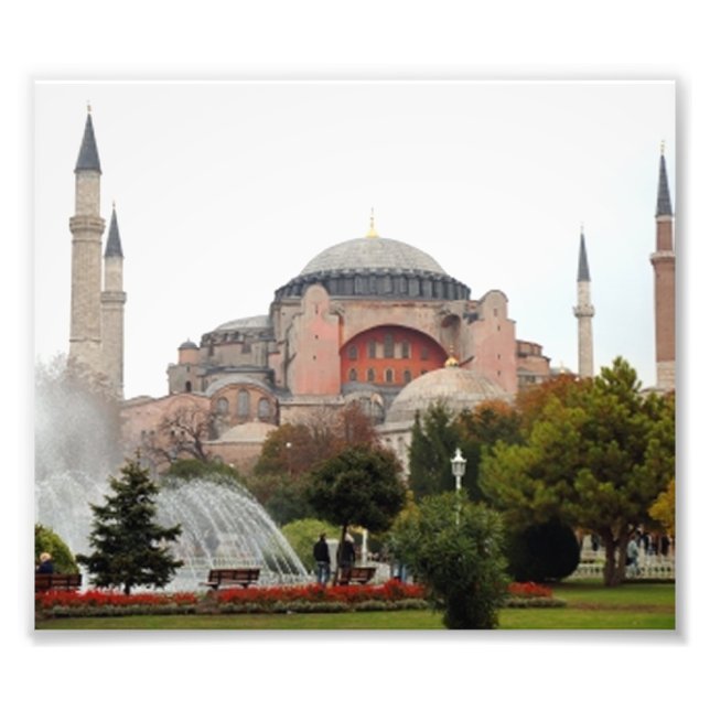 Aya Sophia Fotodruck (Vorne)
