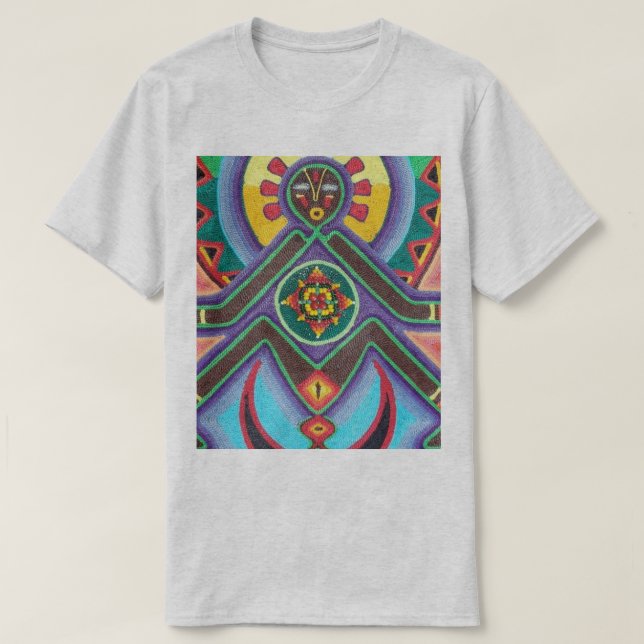 Ayahuasca Kunst T-Shirt (Design vorne)