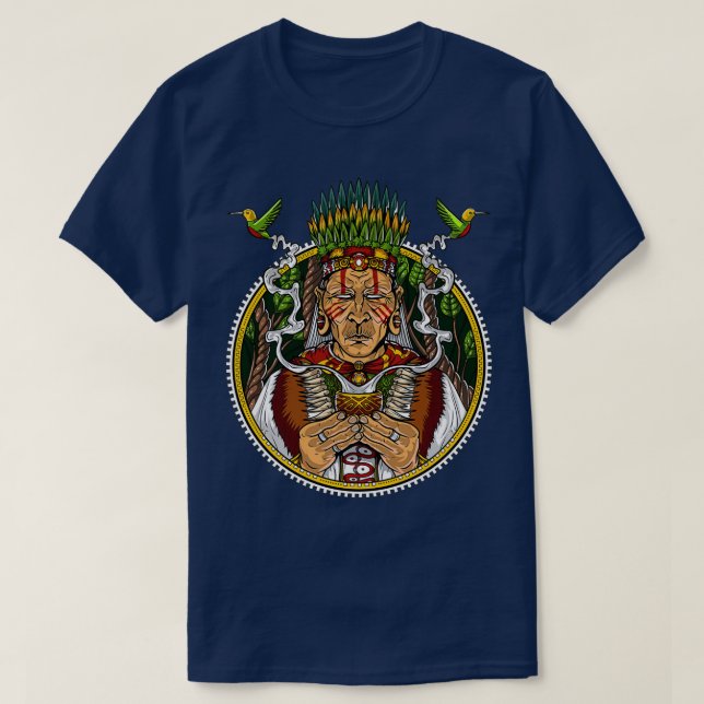 Ayahuasca Shaman T-Shirt (Design vorne)
