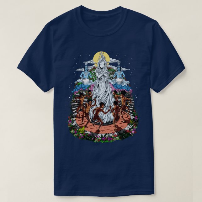 Ayahuasca-Zeremonie T-Shirt (Design vorne)