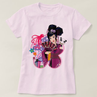 Ayaka in Harajuku Stadt T-Shirt