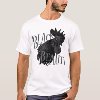 Ayam Cemani Rooster Chickens T-Shirt
