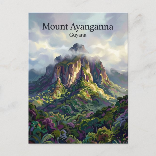 Ayanganna Guyana Postkarte (Vorderseite)