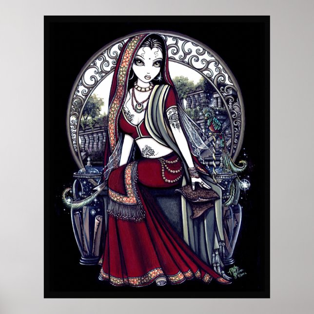 Ayanna Eastern Bly Dancer Fairy Poster (Vorne)