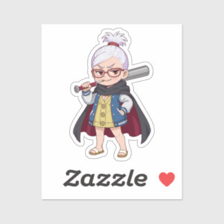 Ayase Seiko Chibi Style Illustration Aufkleber