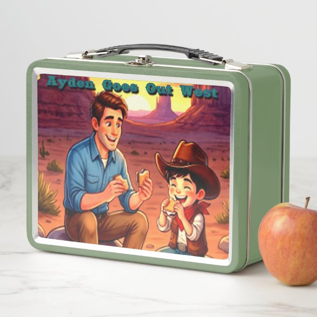 Ayden Goes Out West | Metall | Lunch Box (Beispiel)